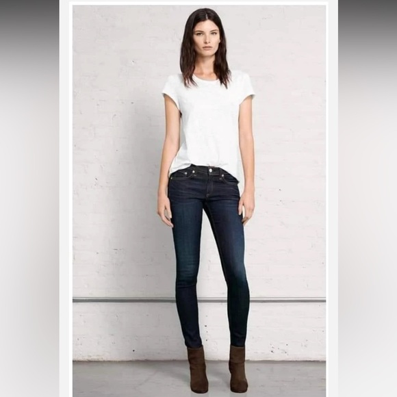 Rag & Bone sz 25 Kensington skinny Jean - Picture 1 of 5